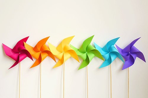 Éventail en papier